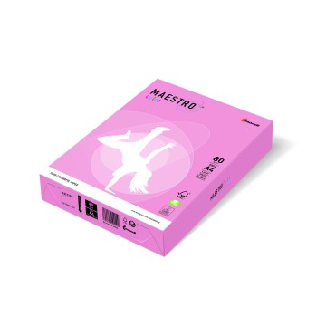 Papier kolor A4 80g [500] pastel różowy