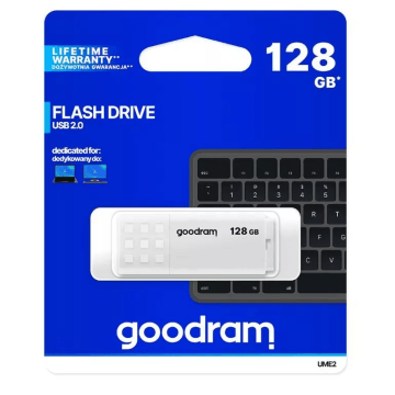 Pendrive GOODRAM USB 2.0 128GB biały