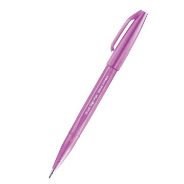 Pisak PENTEL do LETTERINGU purpurowy