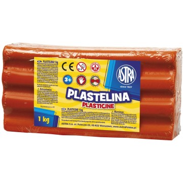 Plastelina ASTRA 1kg czerwona
