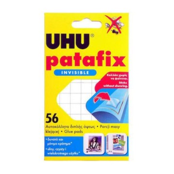 Płatki samoprzylepne UHU PATAFIX bezbarwne [56]