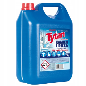 Płyn do mycia łazienki TYTAN 5kg kamień i rdza