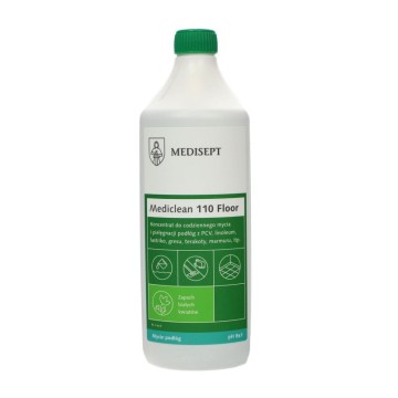 Płyn do podłóg MEDICLEAN MC110 1L białe kwiaty