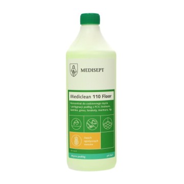 Płyn do podłóg MEDICLEAN MC110 1L owoce egzotyczne