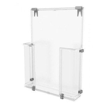 Pojemnik na ulotki PANTAPLAST wiszący A5