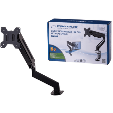 Ramię na 1 monitor ESPERANZA FONOS (gazowe)