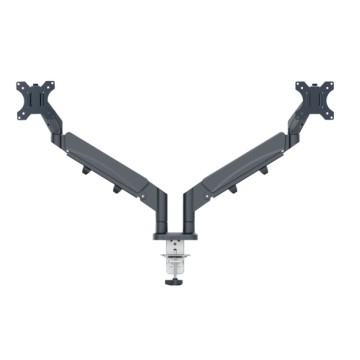 Ramię na 2 monitory LEITZ ERGO ciemnoszare