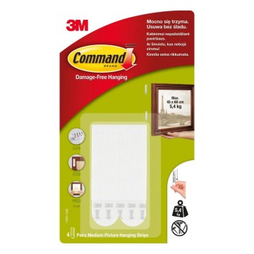 Rzepy 3M COMMAND do obrazów średnie [4] EOL
