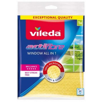 Ściereczka z mikrofibry VILEDA ACTIFIBRE żółta [1]