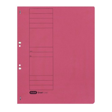 Skoroszyt tekturowy oczko 1/1 ELBA czerwony