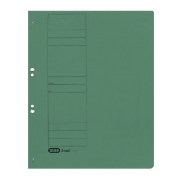 Skoroszyt tekturowy oczko 1/1 ELBA zielony