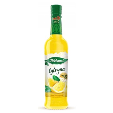 Syrop HERBAPOL Owocowa Spiżarnia 420ml cytrynowy