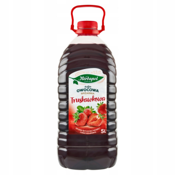 Syrop HERBAPOL Owocowa Spiżarnia 5L truskawka