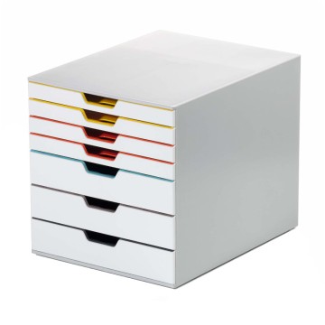 Szafka na dokumenty DURABLE VARICOLOR 7 biała