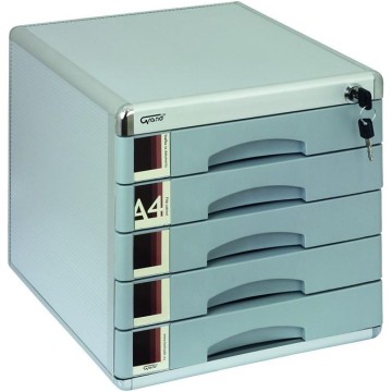 Szafka na dokumenty YELLOW ONE 5 metalowa