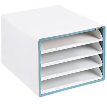 Szafka plastikowa YELLOW ONE 4 szuflady nieb EOL