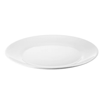 Talerz biały Ikea Oftast 25cm (18/H)