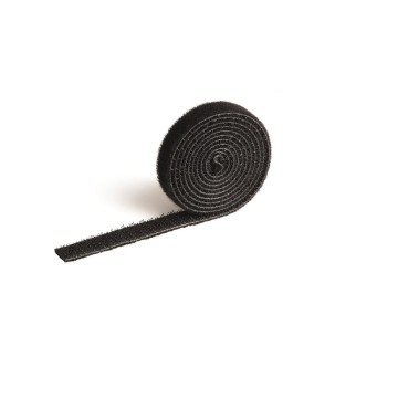 Taśma DURABLE CAVOLINE do kabli 1mx10mm czarna