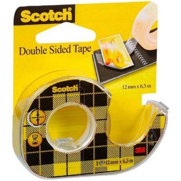 Taśma dwustronna na podajniku SCOTCH 12mm/6,3m
