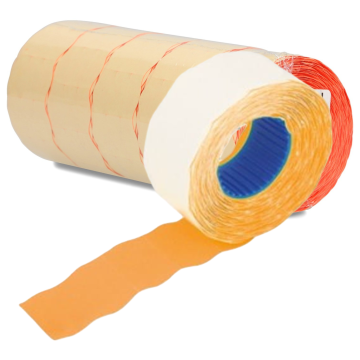 Taśmy do metkow. METO2 [5] pomarańczowe