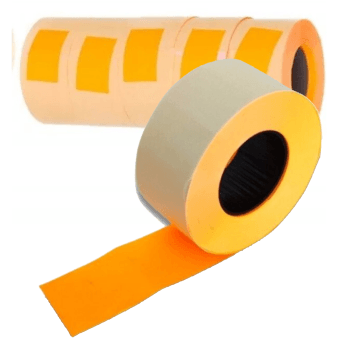 Taśmy do metkow. TOVEL DT [5] pomarańczowe