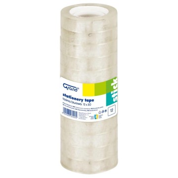 Taśmy klejące GRAND 12mm/30m [12]