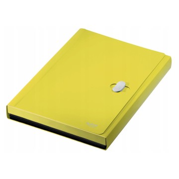 Teczka harmonijka LEITZ RECYCLE 5 przegr żółta