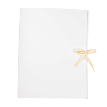 Teczka wiązana tekturowa bezkwasowa BESKID A4 35mm