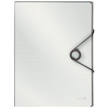 Teczka z gumką PP LEITZ SOLID 30mm biała