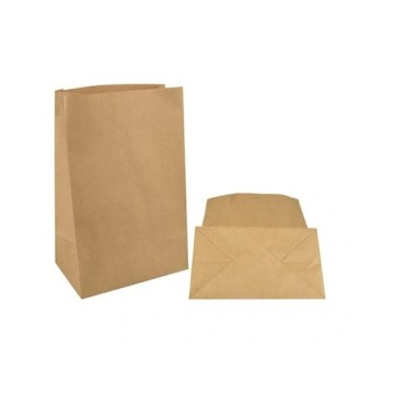 Torebki papierowe szare "2kg" 10kg