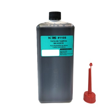 Tusz do pieczątek NORIS 110S 1L czarny