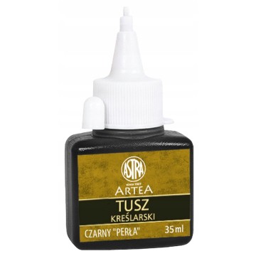 Tusz kreślarski ASTRA 35ml czarny perła