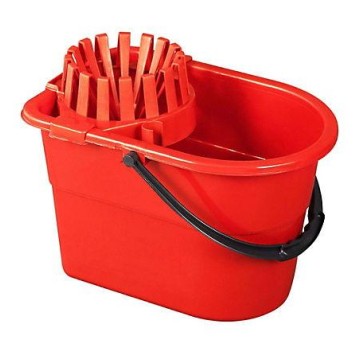Wiadro plastikowe do mopa 14L AZ czerwone