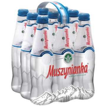 Woda MUSZYNIANKA SZKŁO 0,3L średnionasycona[9] EOL