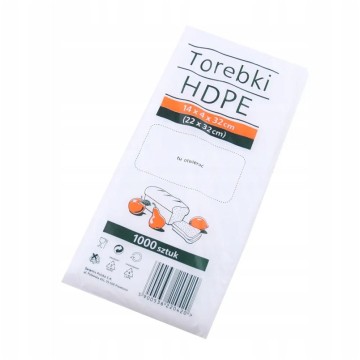 Woreczki HDPE SARANTIS 14/4/32 [1000] (6 um)