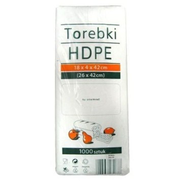 Woreczki HDPE SARANTIS 18/4/42 [1000] (7 um)