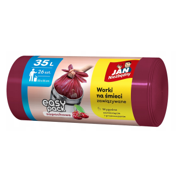 Worki na śmieci 35L HD JN [26] wiśnia