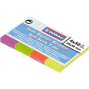 Zakładki DONAU PAPIER 4x50 (20x50mm)