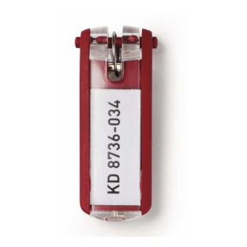 Zawieszki do kluczy DURABLE [6] czerwone