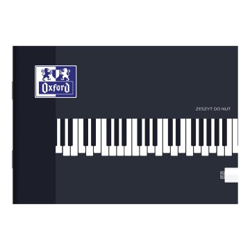 Zeszyt do nut A5 16k OXFORD