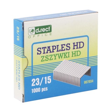 Zszywki D.RECT 23/15 [1000]