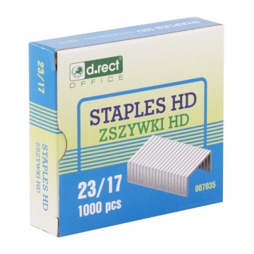 Zszywki D.RECT 23/17 [1000]