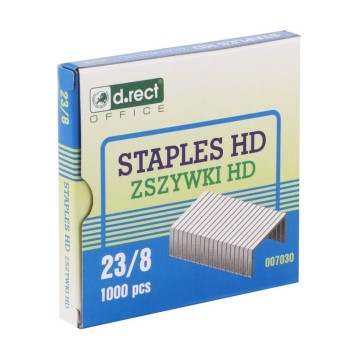 Zszywki D.RECT 23/8 [1000]