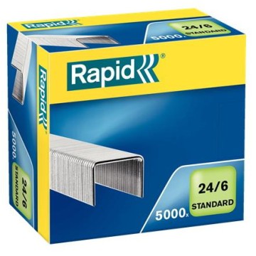 Zszywki RAPID STANDARD 24/6 [5000]