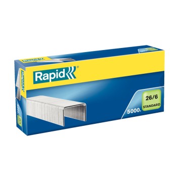 Zszywki RAPID STANDARD 26/6 [5000]