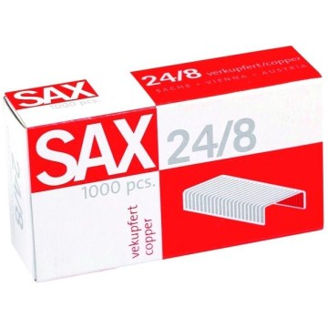 Zszywki SAX 24/8 [1000] miedziowane